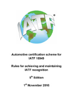 IATF承認取得・維持ルール第5版 英語版